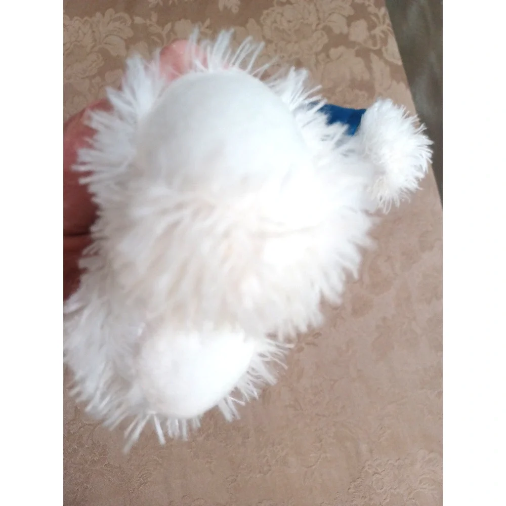 Seattle White Teddy Bear Plush Stuffed Blue Hoody 15